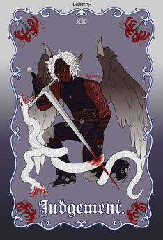 Isaac Deimos Tarot card