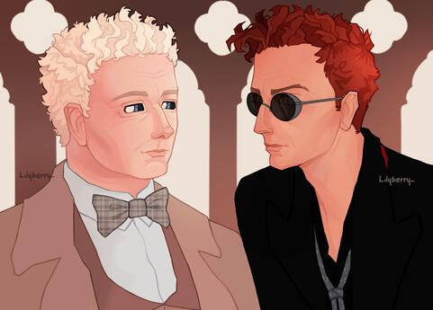 Crowley and Aziraphale