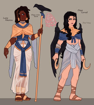 Luna and Onyx designs