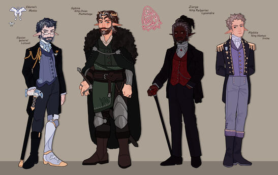 Lotuali, Aumatage, Relyaries and Hames