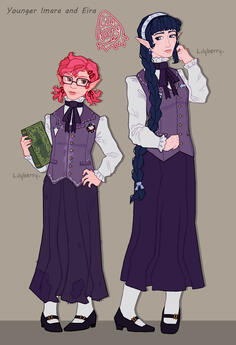 Young Imara and Eira